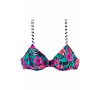 VENICE BEACH Top per bikini 'Summer' navy / rosa Donna VENICE BEACH 90xD navy / rosa