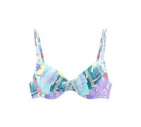 VENICE BEACH Top per bikini 'Varia' turchese / blu chiaro / giallo / lilla pastello Donna VENICE BEACH 80xC turchese / blu chiaro / giallo / lilla pastello
