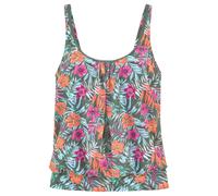 VENICE BEACH Top per tankini 'Summer' acqua / cachi / arancione / rosa Donna VENICE BEACH XXL