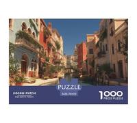 Venice Canal Puzzle 1000 Pezzi City on The Water Appassionati, Materiali Premium, Poster E Box Elegante - 70x50cm/1000pcs