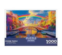 Venice Canals Puzzle Da 1000 Pezzi Per Famiglie Che Amano Il Divertimento: Risate E Impegno in Un Solo Prodotto!