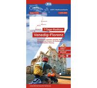 Venice Firenze Cycling Map 7 Day Cycling NUOVO