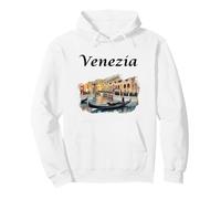 Venice Italy Travel Venezia Gondola Felpa con Cappuccio