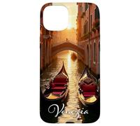 Venice Romantic Sunset Scene for Venezia, Italy Fans Custodia per iPhone 15 Plus