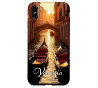Venice Romantic Sunset Scene for Venezia, Italy Fans Custodia per iPhone XS Max
