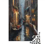 Venice Water City Puzzle Da 1000 Pezzi Per Adulti Puzzle Da 1000 Pezzi Puzzle Da 1000 Pezzi Giochi Educativi Decorazione Della Casa Puzzle Può Essere Usato Come Regalo 1000pcs (75x50cm)