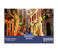 Venice's Canals Puzzle 1000 Pezzi City on The Water - Puzzle Mural Decorativo, Relax Creativo, Idee Regalo Originali, Poster Incluso - 38x26cm/1000pcs