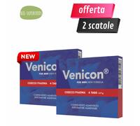 Venicon Integratore Sessuale Uomo Erezione Libido Stimolante Offerta 2 Scatole