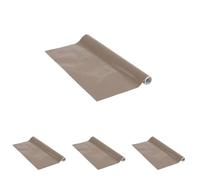 Venilia 56073-Pellicola Adesiva Greenline per mobili, autoadesiva, in 100% plastica Riciclata, 67,5 cm x 2 m, 95 µm (Spessore: 0,095 mm), Colore: Tortora, Talpa, 67,5cm x 2m (Confezione da 4)