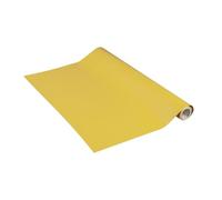 Venilia Pellicola adesiva, Giallo curry Giallo senape, 45cm x 2m, Spessore 160μ, Pellicola autoadesiva per mobili o cucina, carta da parati, PVC senza ftalati, Prodotto in UE