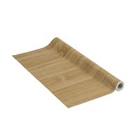 Venilia Pellicola adesiva, Luce di quercia aspetto legno marrone, 67,5cm x 3m, Spessore 95μ, Pellicola autoadesiva per mobili o cucina, carta da parati, PVC senza ftalati, Prodotto in UE