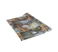 Venilia Pellicola adesiva, Nero opaco, 45cm x 2m, Spessore 95μ, Pellicola autoadesiva per mobili o cucina, carta da parati, PVC senza ftalati, Prodotto in UE