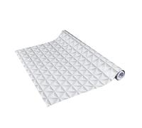 Venilia 54918-Pellicola adesiva triangolare, motivo 3D, 160 μm (spessore: 0,16 mm), colore: Bianco, 45 cm x 2 m