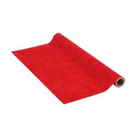 Venilia Pellicola adesiva, Velluto Ottica di velluto Rosso, 45cm x 1m, Spessore 140μ, Pellicola autoadesiva per mobili o cucina, carta da parati, PVC senza ftalati, Prodotto in UE