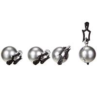 Venilia Pesi per tovaglia boccia, porta tovaglie, clip per tovaglia, attacco per tovaglia, pesi per tovaglia, 4 pezzi, 54202