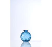Venini Vaso Monofiore Balloton 100.18Orizzonte filo Rosso Vivo sabbiato