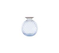 VENINI VASO MONOFIORE BALLOTON D.11 CM ICEBERG FILO ROSSO H.12,5 CM FO310014000F0AO