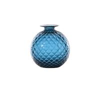 VENINI VASO MONOFIORE BALLOTON D.14 CM ORIZZONTE FILO ROSSO H.16,5 CM FO310016000F0AUQ