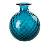 VENINI VASO MONOFIORE BALLOTON D.21,5 CM ORIZZONTE FILO ROSSO H.24,5 CM FO310029000F0AUQ