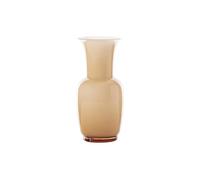 VENINI VASO OPALINO D.17 CM PESCA-LATTIMO H.36 CM