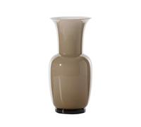 VENINI VASO OPALINO D.20 CM MOKA-LATTIMO H.42 CM FO370624000O0BSP