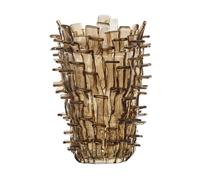 VENINI VASO RITAGLI MOKA H.30 CM EDIZIONE LIMITATA