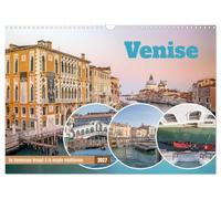 Venise - Un hommage imagé à la magie vénitienne (Calendrier mural 2027 DIN A3 vertical), CALVENDO calendrier mensuel: Découvrez chaque mois des ... capturent la beauté intemporelle de Venise.