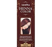 Venita - Henna Color Balm - Formula Naturale e Delicata - 20 Tonalità Disponibili - Facile da Applicare e Lunga Durata - Finitura Brillante - Burgundy - 75 ml