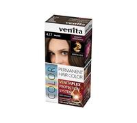 VENITA PLEX Brown/Brown 4.17, tinta per capelli intensa e intensa di alta qualità, con cheratina e oli naturali, con sistema di protezione dei capelli a 3 strati, 125 ml