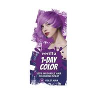 Venita Spray Colorante 1 Giorno per Capelli, 10 Aura Viola 50 ml