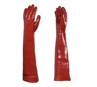 Venitex, guanti antiacido unisex resistenti agli agenti chimici, colore rosso, taglia 10, lunghezza 60 cm