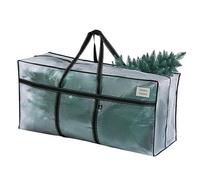 VENO 253L Set da 1 Borse Trasloco extra large, Scatole per Traslochi con manici rinforzati, Scatoloni per Trasloco Resistente per Alberi di Natale e Articoli per La casa (Trasparente, Set da 1)