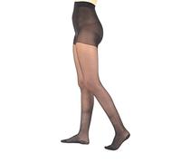 VENO CONTROL Collant Donna 70 DEN, Compressione graduata 13-15 mmHg, Defaticanti, Trattamento Antibatterico e Antiodore, Made in Italy, Misura 4, Nero
