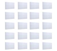 VENOAL 120 di assorbimento acustico, 30,5 x 30,5 x 1,1 cm, fonoassorbente per isolamento acustico