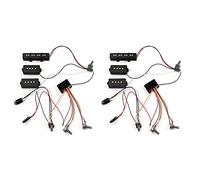 VENOAL 2 x 3 bande equalizzatore EQ preamplificatore circuito basso chitarra controllo tono cablaggio e set pickup JP per pickup basso