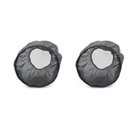VENOAL 2X Impermeabile Rain Sock Filtro Aria Kit Pulitore Calzino Copertura per Touring Softail Sportster Universale
