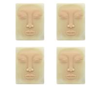 VENOAL 4X Principiante 3D Silicone Trucco Permanente Tattoo Training Pratica Finta Pelle Vuota per Microblading Face