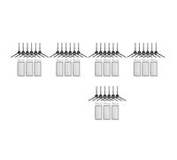 VENOAL 5 set laterale HEPA filtro accessori di ricambio per aspirapolvere EVE Plus Ricambi
