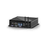 VENOEN Mini Industriale PC Industrial Computer Core i5 1235U(10C/12T), RS232/RS485 COM, 2x 2.5G LAN, Triple Display Mini desktop pc 32GB DDR5 512GB SSD, 2x HD, DP, WiFi6, Win 11 Pro/Linux，9-36V