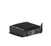 VENOEN Mini PC Industriale Core i7 10610U, Fanless PC Industrial, RS232/RS485 COM, GPIO, Dual Lan, 4G/5G SIM Slot, HD/DP/USB-C Triple Display, Wifi, WIN11/Linux IPC, 64GB RAM 1TB SSD