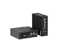 VENOEN Mini PC N150 Micro Pc 4K Triple Display, 8GB DDR5 256GB M.2 SSD, 2x HD/DP/Dual LAN/USB-C/BT5.2, WiFi 6 Mini Desktop Computer per Business, Scuola, Ufficio