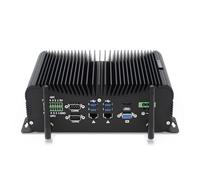 VENOEN PC Industriale Mini PC Fanless Core i7 1165G7, WIN11/Linux Industrial Computer Dual 2.5G Lan, 6 x RS485/RS232 COM, HD/VGA, Wifi, GPIO, 9-36V, 16GB DDR4/512GB SSD 1T HDD