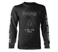 Venom 'At War With Satan' (Nero) Maglia a Manica Lunga - NUOVO E UFFICIALE