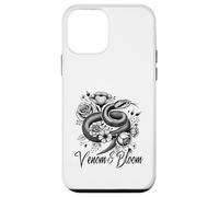 Venom & Bloom - Snake con fiori di tatuaggio Custodia per iPhone 12 mini