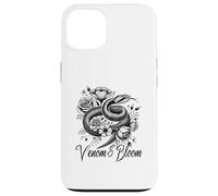 Venom & Bloom - Snake con fiori di tatuaggio Custodia per iPhone 13