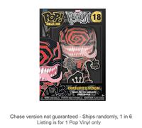 Venom Corrupted 4" Pop Spilla smaltata da collezione, regalo, Chase spedisce 1