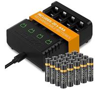 Venom Dock di ricarica per batteria ricaricabile + 20 batterie AAA