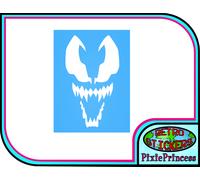 Venom Marvel D Adesivo in Vinile Per Tablet, Auto, Camion, Moto, Parete
