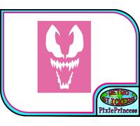Venom Marvel D Adesivo in Vinile Per Tablet, Auto, Camion, Moto, Parete