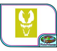 Venom Marvel D Adesivo in Vinile Per Tablet, Auto, Camion, Moto, Parete